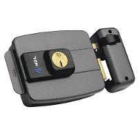 Fechadura Eletrica Hdl C-90 Dupla Cinza - 1