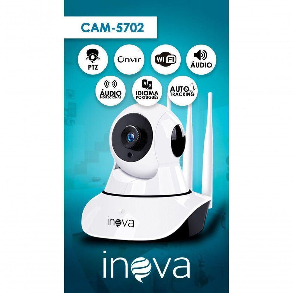 Camera Inteligente Ip Wi-Fi Autotracking Inova - 1