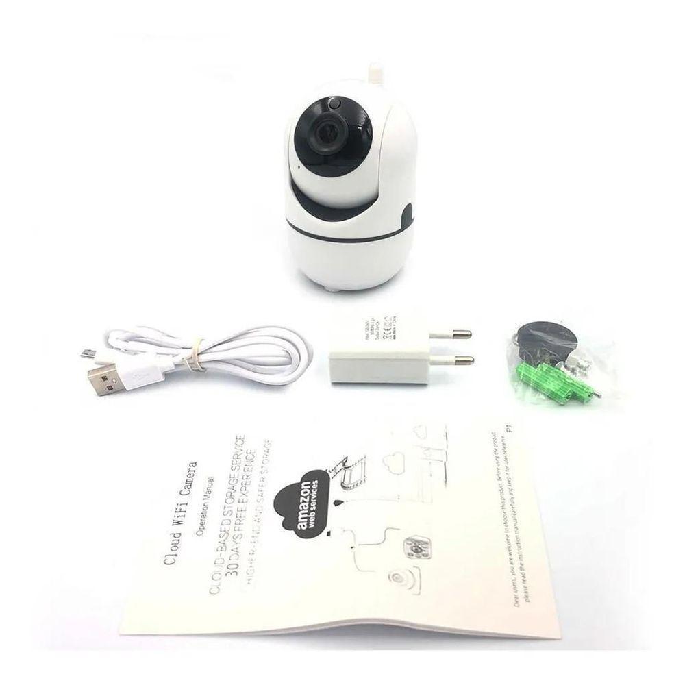 Mini Camera Ip Wifi Hd Onvif Sensor Movimento Automatico - 1