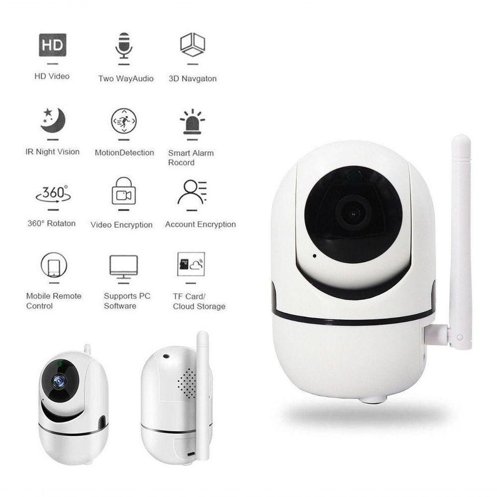 Mini Camera Ip Wifi Hd Onvif Sensor Movimento Automatico - 4