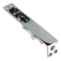 Fecho De Embutir União Mundial Cromado - 25cm - 1