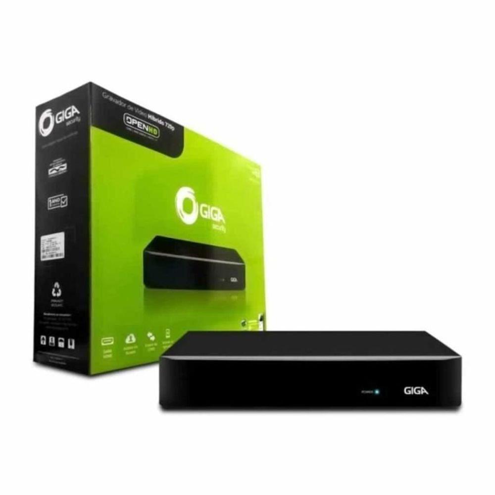 Cftv Hvr 4x1 Giga Gs0481 Orion 8 Canais Bnc H265 1080p - 2