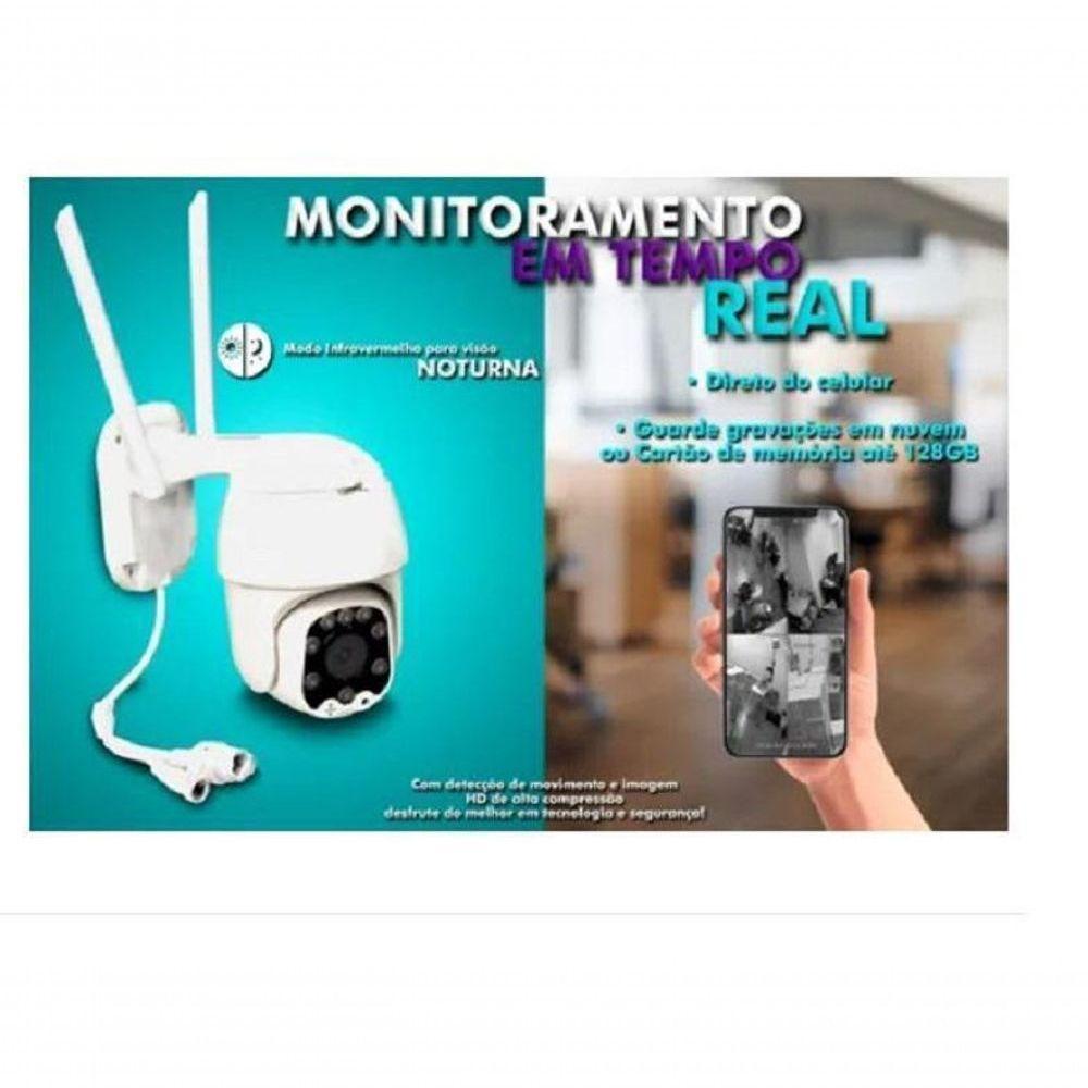 Câmera Ip Externa Speed Dome Wifi Auto Tracking Ip66 Ptz - 1