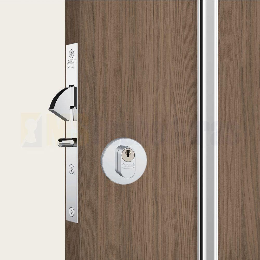 Fechadura Stam Porta De Correr Externa 950 Polido - 3