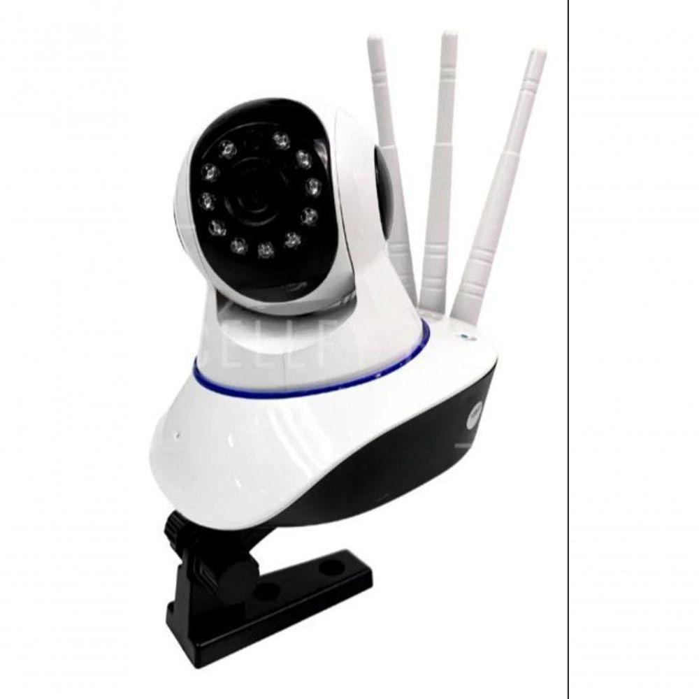 Camera Robo 3 Antenas Ip Wifi 360º App V380 Pro - 6