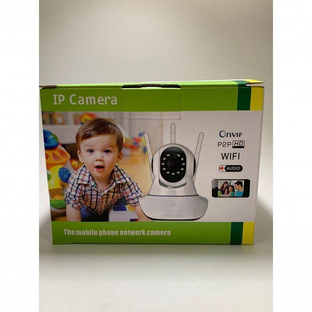 Camera Robo 3 Antenas Ip Wifi 360º App V380 Pro - 9