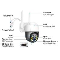 Câmera Ip Wifi Gira 320 Ptz Dome Resistente Domme Hd Ip Wifi - 2