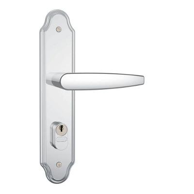 Fechadura Stam Fano Inox Cromado 40mm Espelho Externa
