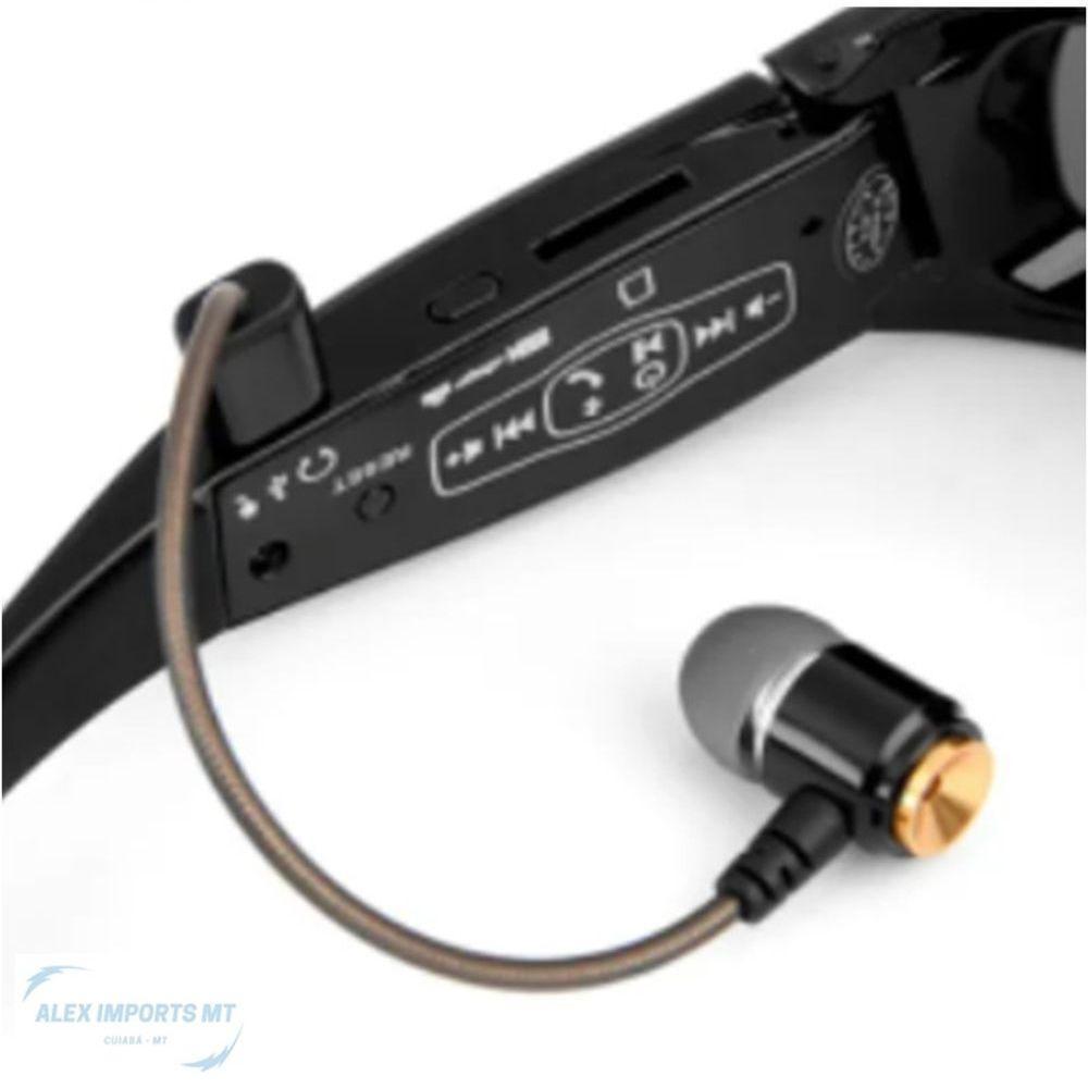 Camera Grava Video Oculos Grava Filma Bluetooth - 4