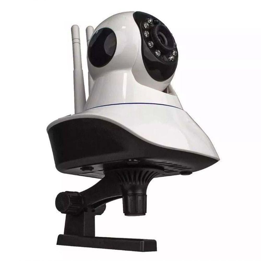 Camera Sem Fio Visão Noturna Wifi Ip Hd Audio Sd32 - 4