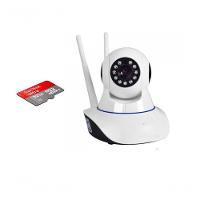 Camera Sem Fio Visão Noturna Wifi Ip Hd Audio Sd32 - 1