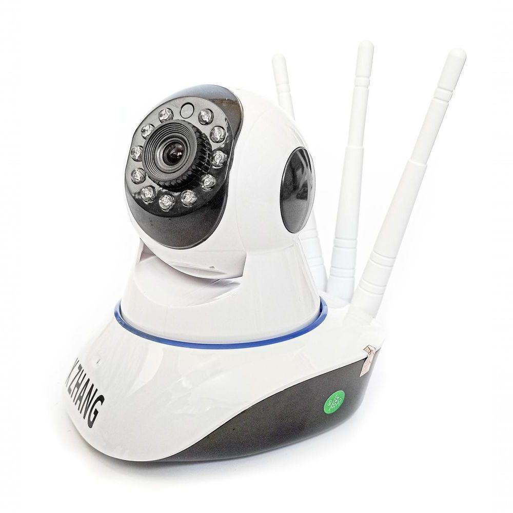 Câmera Ip Segurança Visão Noturna Hd Wifi Multidirecional - 1