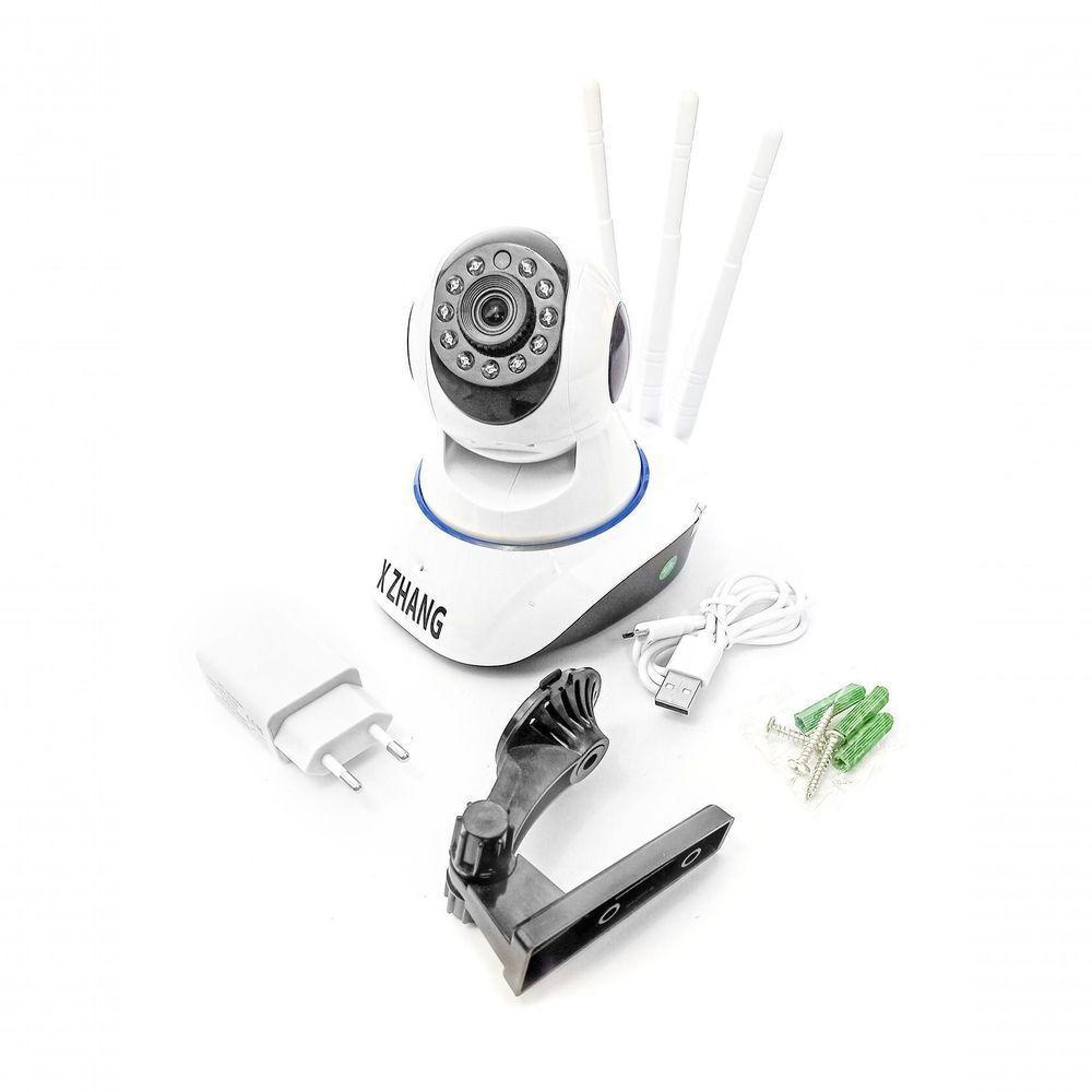 Câmera Ip Segurança Visão Noturna Hd Wifi Multidirecional - 4