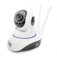 Câmera Ip Segurança Visão Noturna Hd Wifi Multidirecional - 1