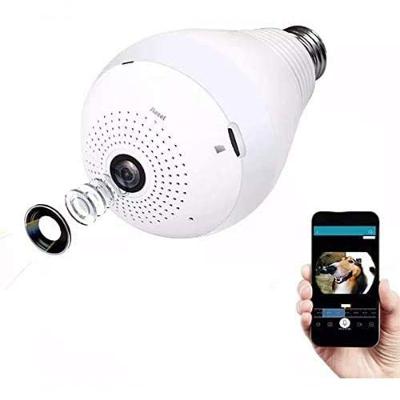 Câmera Ip Wifi Lâmpada E27 Áudio Hd 360 Dia Noite Hardfast Hf01, Segurança Espião