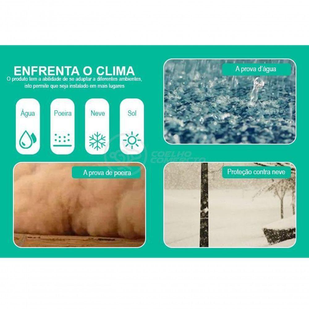 Câmera Ip Rotativa Speed Dome 355º Prova Dágua Wifi Hd 1080P - 2