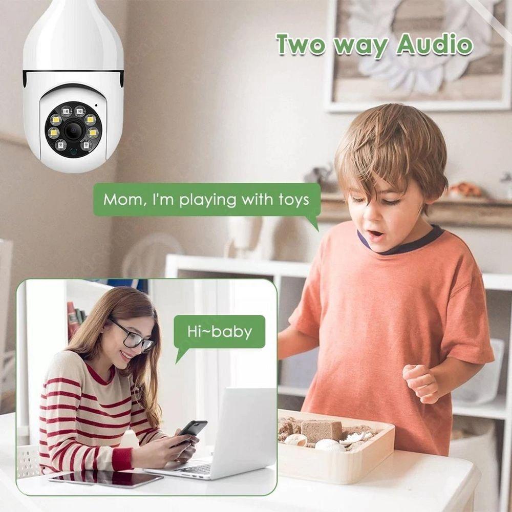 Câmera Ip Smart Não Precisa Técnico 360 Led Microfone App - 5