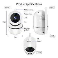 Câmera Ip Wifi Hd Áudio Visão Noturna Sensor Movimento - 10