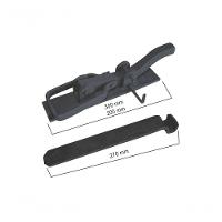 Tranca De Pressão Em Aço 1/4 X 1 X 1/4 300Mm Grande - 1