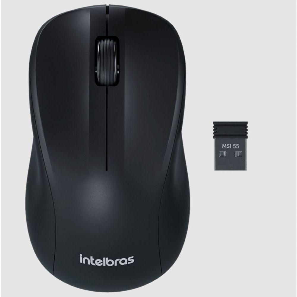 Mouse Intelbras Msi55 Sem Fio 4290023 Preto - 1