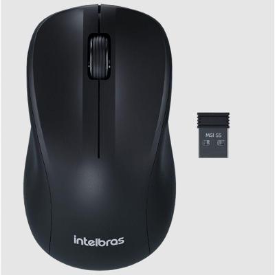 Mouse Intelbras Msi55 Sem Fio 4290023 Preto