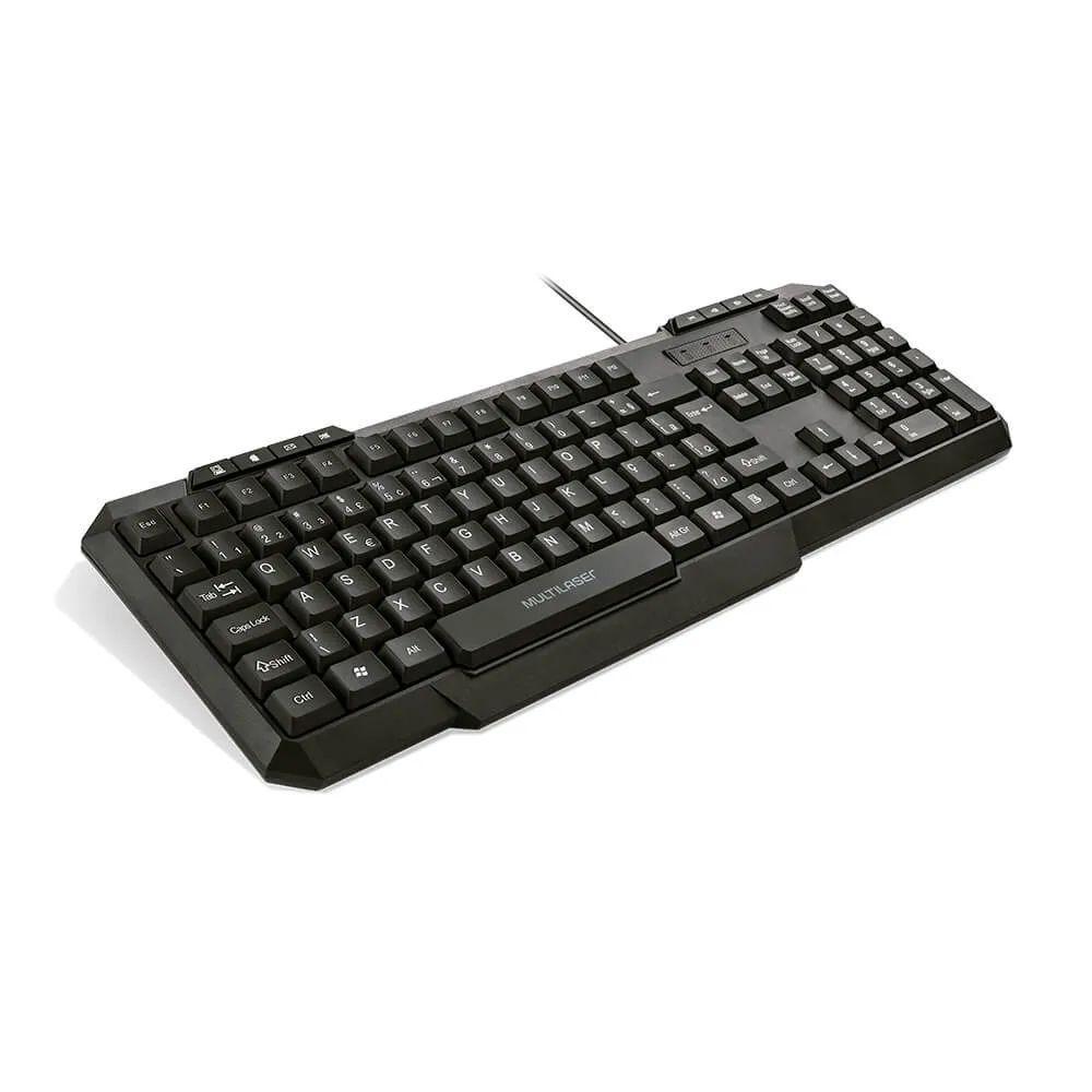 Teclado Multimidia Usb Preto Multilaser- Tc206 - 2