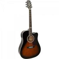 Violao Grand Auditorium Cutaway Gsf-3 Ceq Tdw Translucent Dark Wine - 1