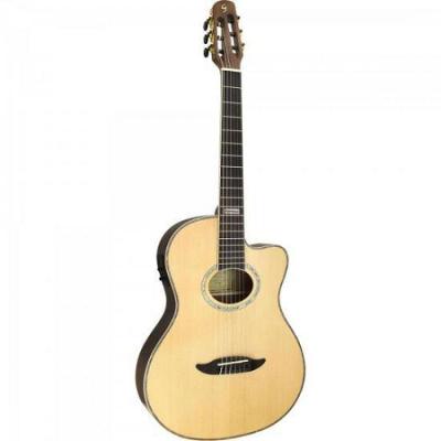 Violao Flat Cutaway Nylon Gnf3 Ceq Ns Natural Satin