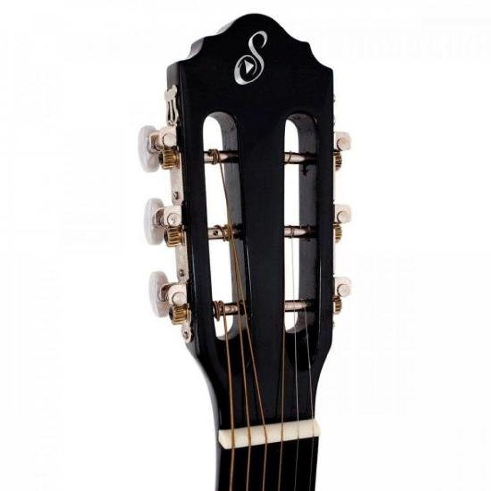Violão Giannini Acústico Aço Estudo S-14 Preto - 3