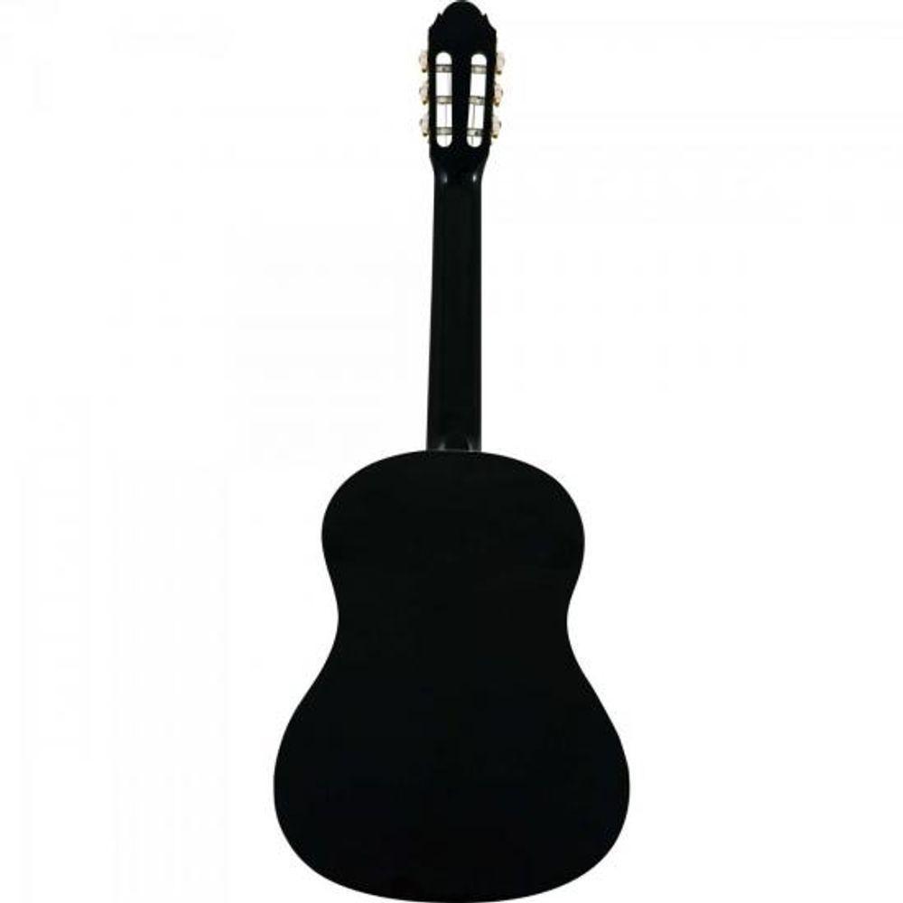 Violão Harmonics Acústico Clássico Nylon Gc-10Bk Preto - 6
