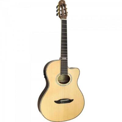 Violao Flat Cutaway Nylon Gnf3 Ceq Ns Natural Satin
