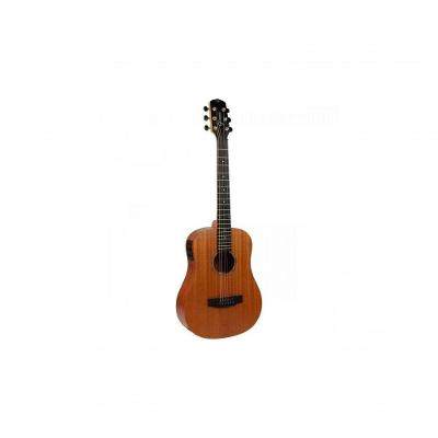 Violao Aco Travel Gtg-36S Eq Walnut Satin Giannini