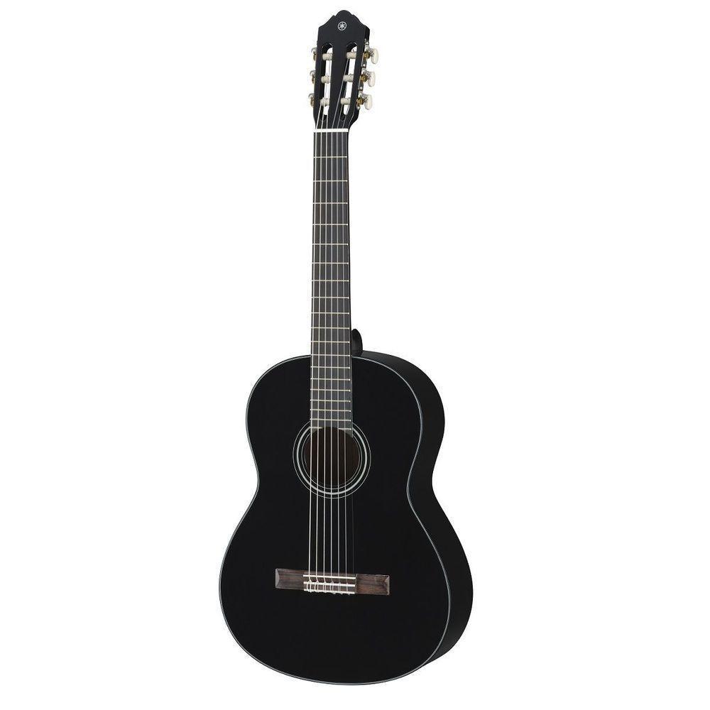 Violão Acústico Clássico Nylon C 40 Bl Preto Yamaha - 1