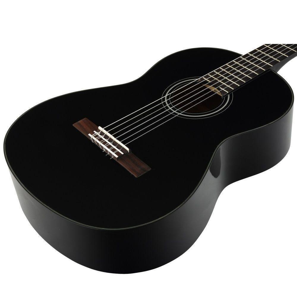 Violão Acústico Clássico Nylon C 40 Bl Preto Yamaha - 2