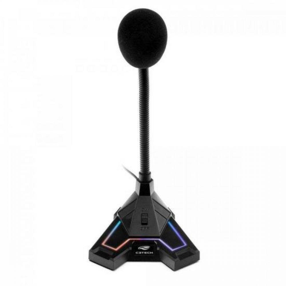 Microfone Gamer Usb Mi-g100bk C3tech - 2