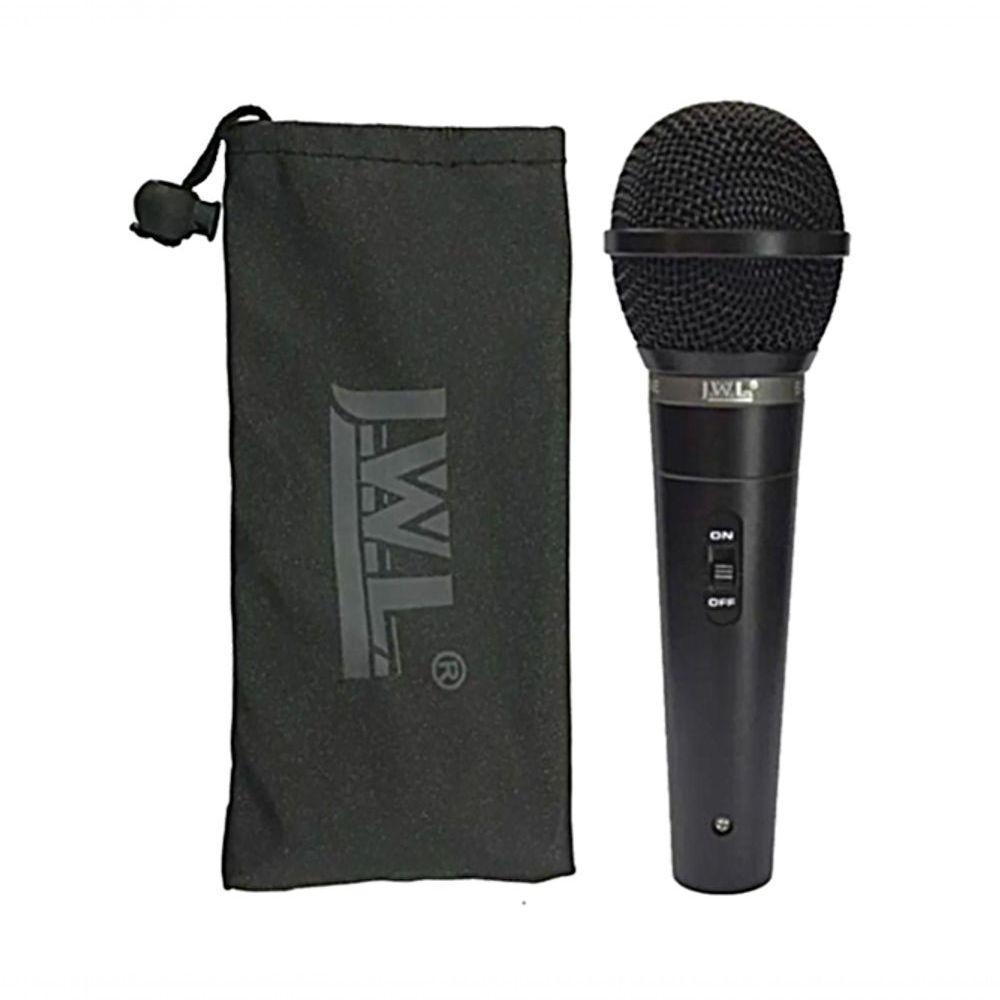 Microfone Com Fio Profissional Dinâmico Unidirecional Jwl - 1