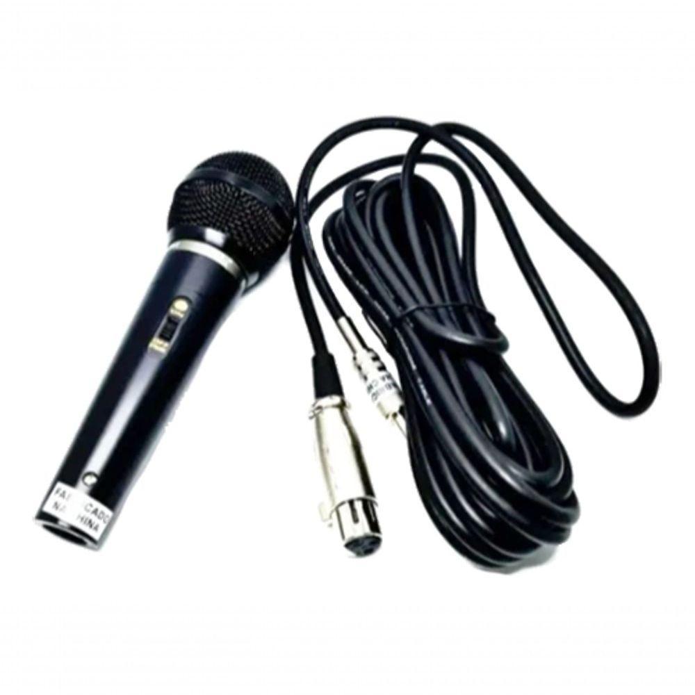 Microfone Com Fio Profissional Dinâmico Unidirecional Jwl - 3