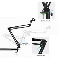 Kit Completo Microfone Bm800 com Mini Placa V8x Live Sound - 5