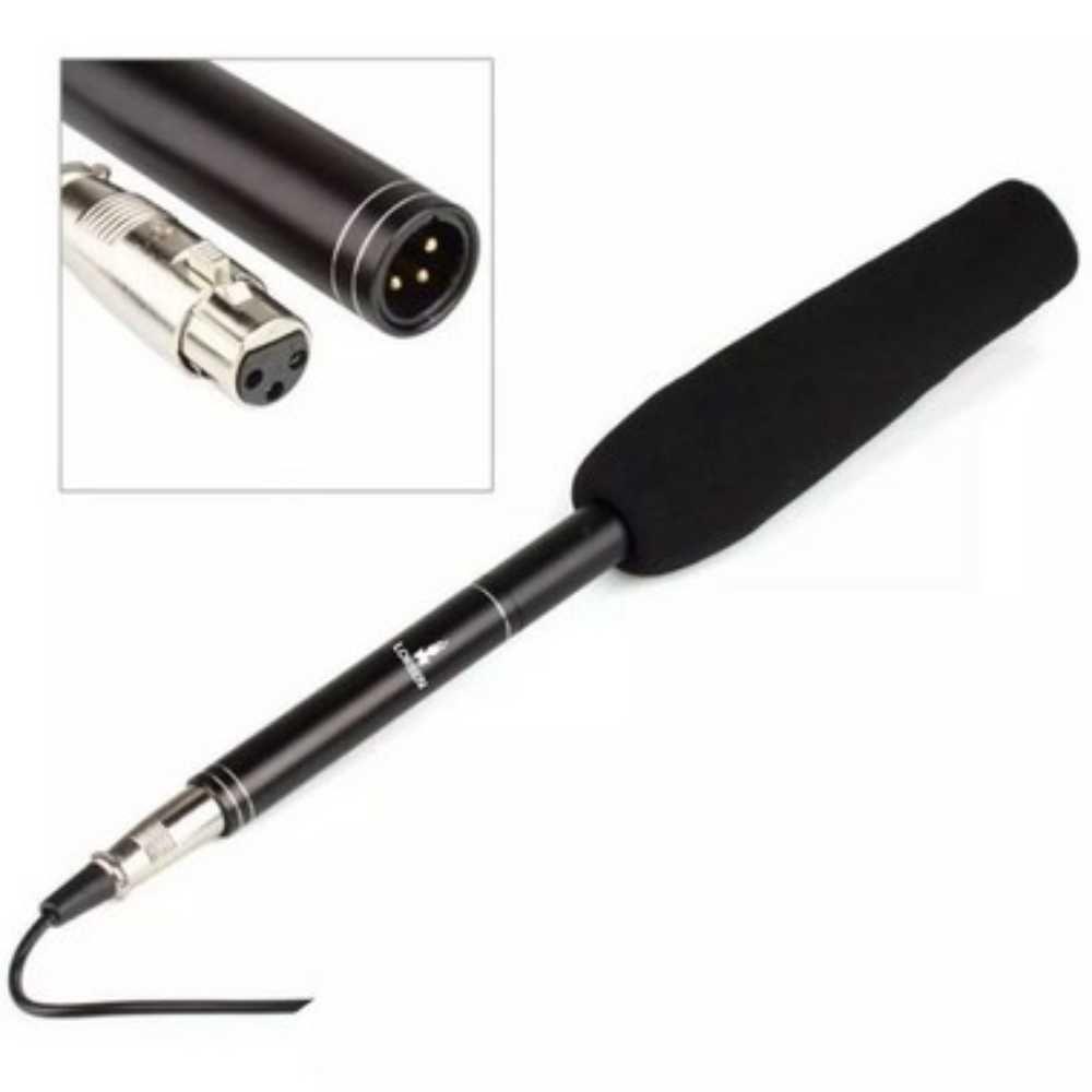 Microfone Shotgun Super Unidirecional Ultra-cardióide Lorben - 1