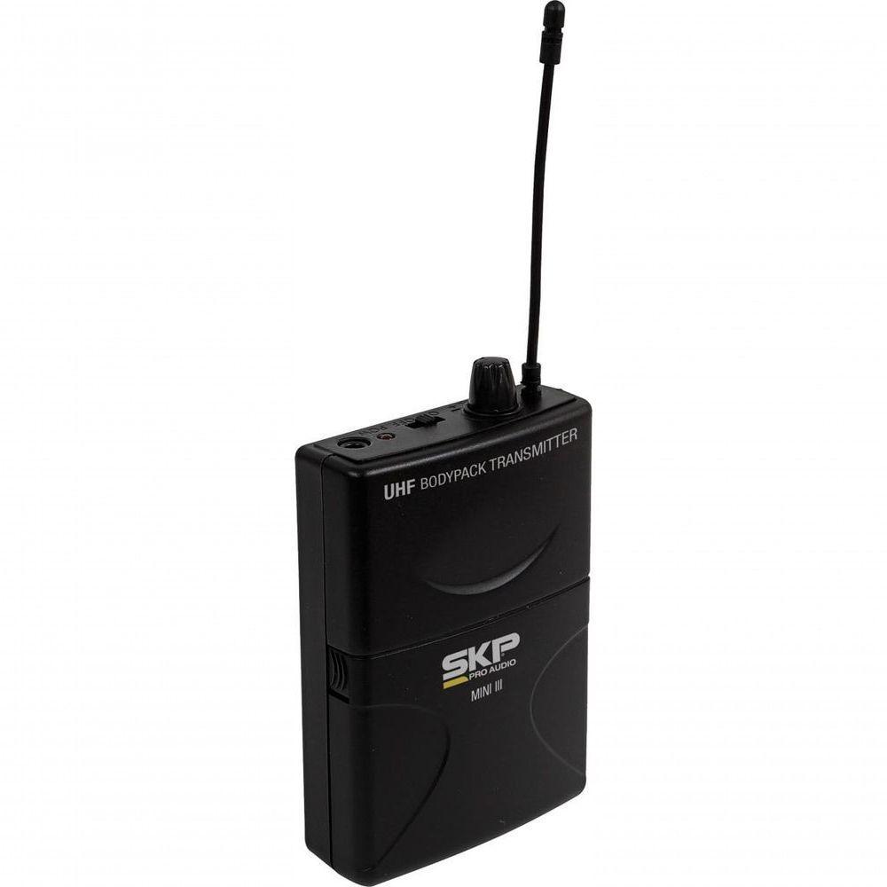 Microfone Sem Fio Uhf De Lapela Mini-iii, Distância Máxima De Operação: 50 Metros - 5