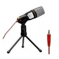 Microfone Condensador Profissional Com Tripé P2 - 2