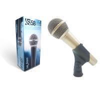 Microfone Com Fio Profissional Ls58 Champanhe, Acompanha Cabo De 5 Metros - 11