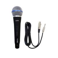 Microfone Dinâmico Profissonal com Cabo 4 Metros Performance Sound - 2