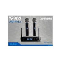 Microfone S/ Fio Duplo Ls902 Plus Digital Preto Leson - 2