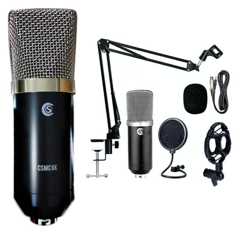 Kit Youtuber Microfone Condensador Custom Sound Csmc 6K - 1