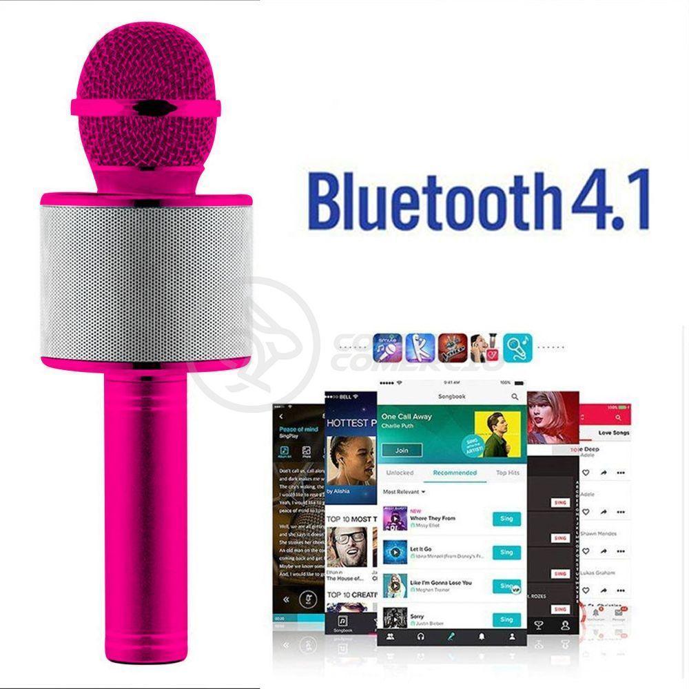 Microfone Bluetooth Show Toyng Rosa - 1