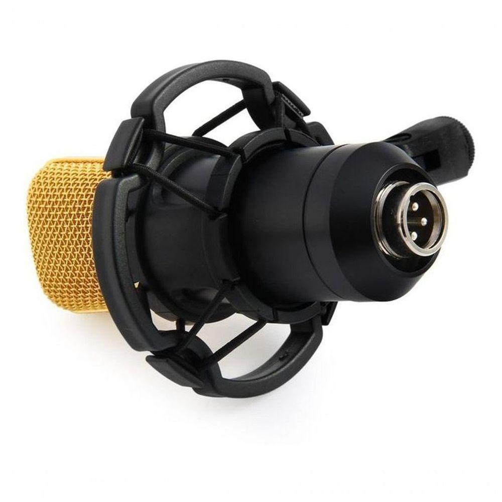 Microfone Condensador Unidirecional Live Audio Home Studio - 4