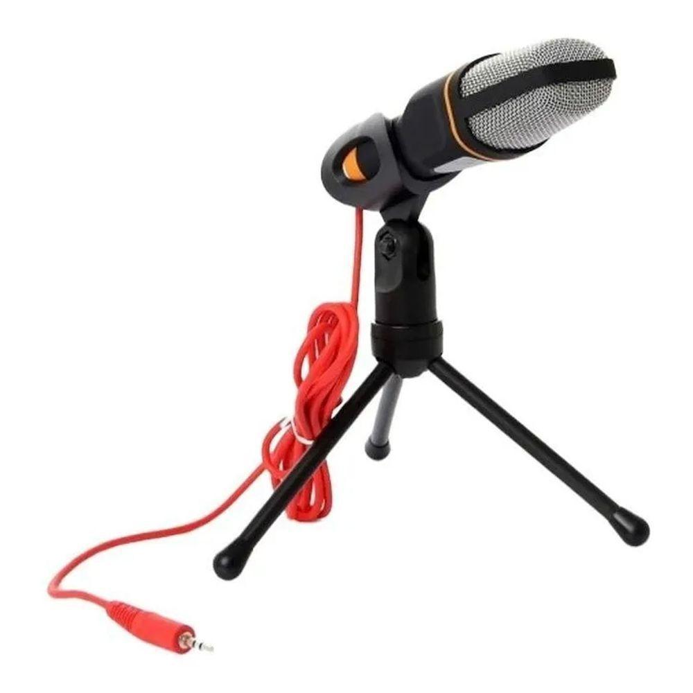 Microfone Condensador De Mesa Alta Sensibilidade Com Tripé Bm888 - 1