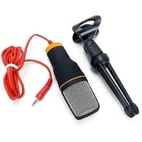 Microfone Condensador De Mesa Alta Sensibilidade Com Tripé Bm888 - 2