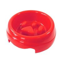 Comedouro Plastico Coma Melhor Vermelho - 1